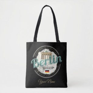 Berlin Capital Vintage City Germany souvenir Tote Bag
