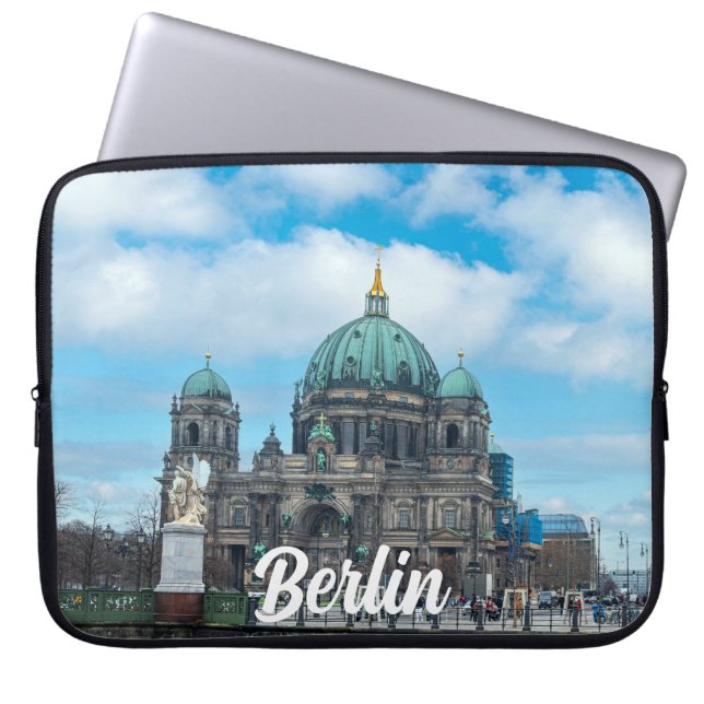 Berlin Cathedral and TV tower in Berlin, Germany Laptop Sleeve (Front)