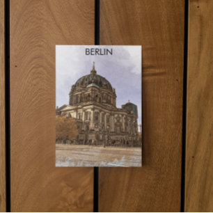 Berlin Cathedral Berliner Dom Landmark Postcard