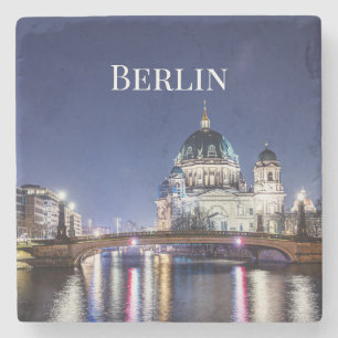 Berlin Cathedral in Berlin, Germany Stone Coaster