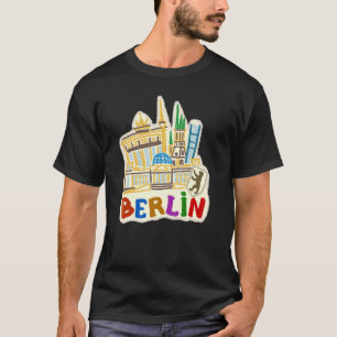 Berlin City Germany souvenir gift for men women_2 T-Shirt