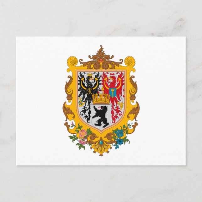 Berlin Coat of Arms (1871) Postcard (Front)