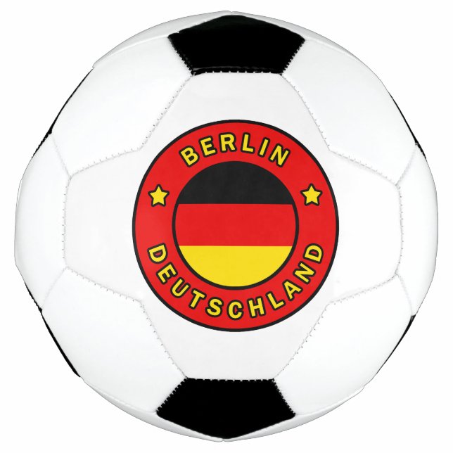 Berlin Deutschland Soccer Ball (Front)