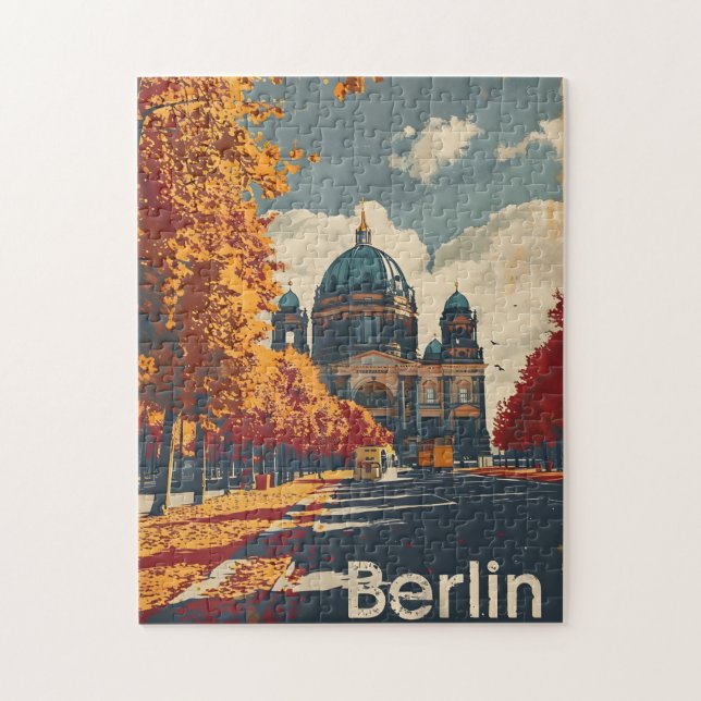 Berlin Dome Vintage Jigsaw Puzzle (Vertical)