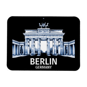 Berlin Germany Brandenburg Gate Magnet
