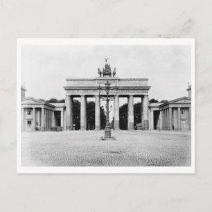 Berlin, Germany Brandenburg Gate Vintage Postcard