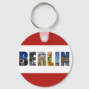 Berlin Germany City Travel Photos Key Ring