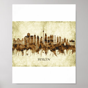 Berlin Germany Cityscape Poster