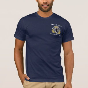 Berlin Germany Fire Department Tee