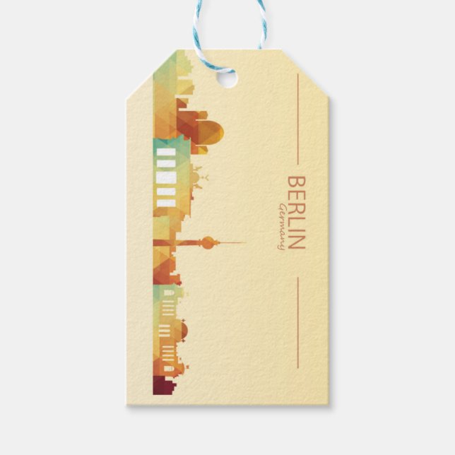 Berlin,Germany Gift Tag (Front)