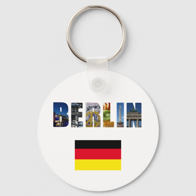 Berlin Germany Key Ring (Front)