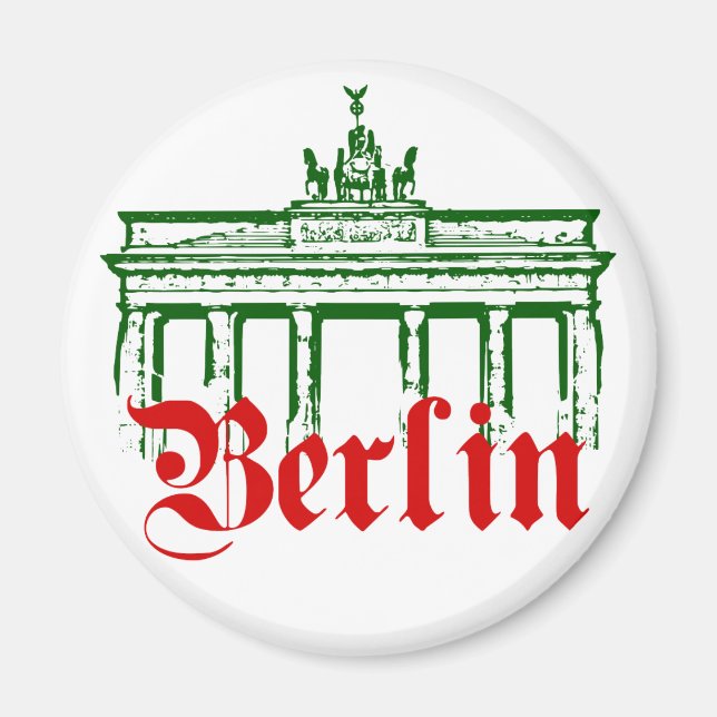 Berlin Germany Magnet (Front)