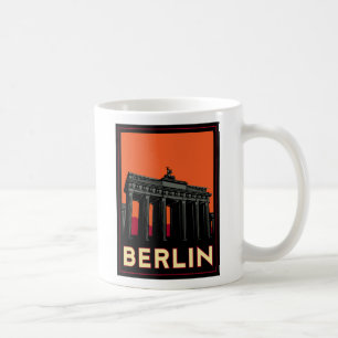 berlin germany oktoberfest art deco retro travel coffee mug