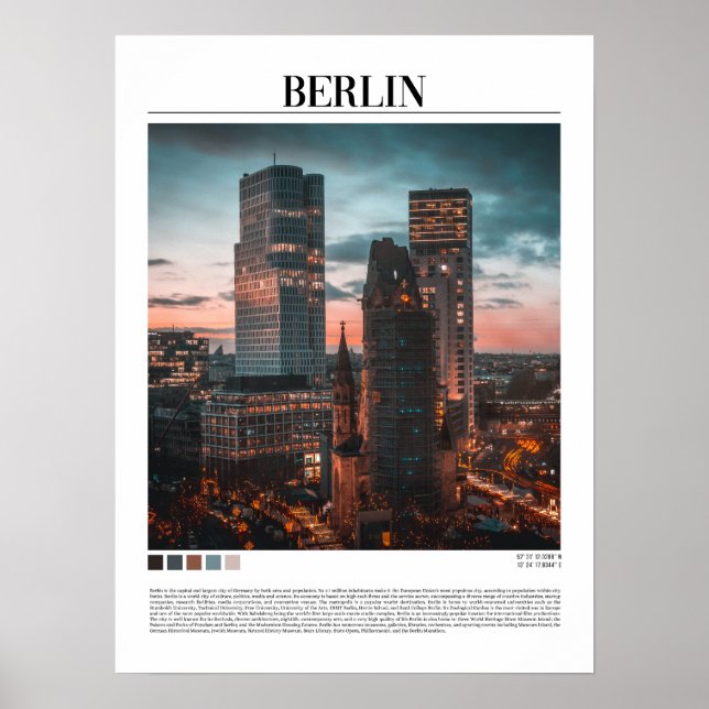 Berlin - Germany   Poster (Front)