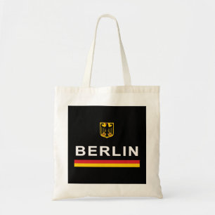 Berlin, Germany Retro Sports Design Tote Bag