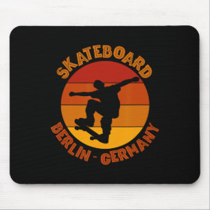 Berlin Germany Skateboarder Urn Skateboarding 2  Mouse Pad
