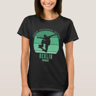 Berlin Germany Skateboarder Urn Skateboarding 4 T-Shirt