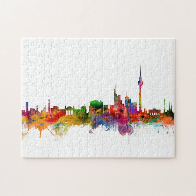 Berlin Germany Skyline Jigsaw Puzzle (Horizontal)