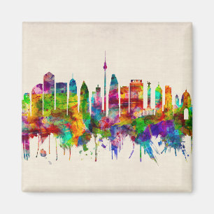 Berlin Germany Skyline Magnet