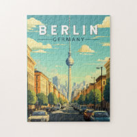 Berlin Germany Travel Art Vintage