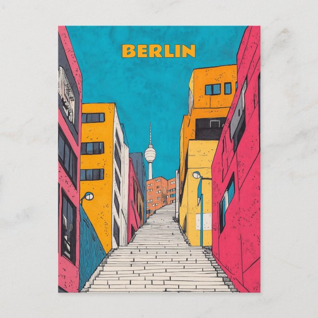 Berlin Germany Travel Postcard (Front)