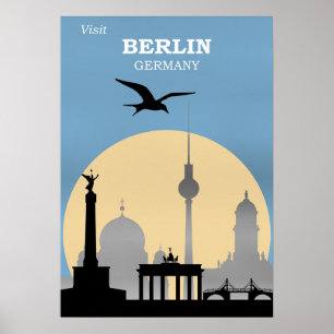 Berlin, Germany Travel Poster