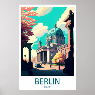 Berlin Germany Travel Poster 2