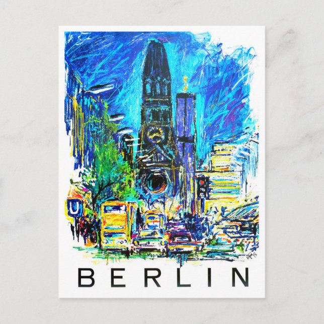 Berlin Germany vintage travel Postcard (Front)