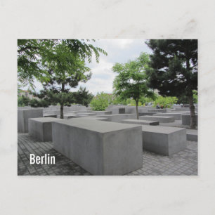 Berlin Holocaust Memorial Postcard