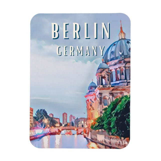 Berlin, la capitale animée de l'Allemagne Magnet (Vertical)