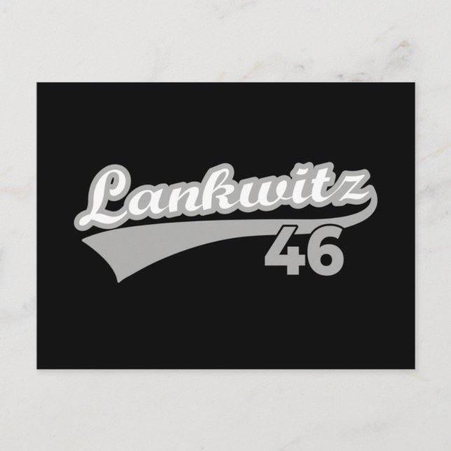 Berlin Lankwitz 46 Classic City Number  Postcard (Front)