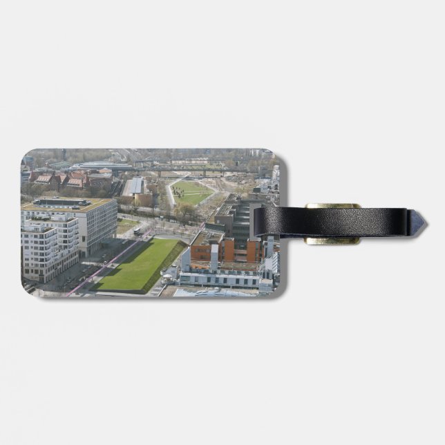 Berlin Luggage Tag (Back Horizontal)