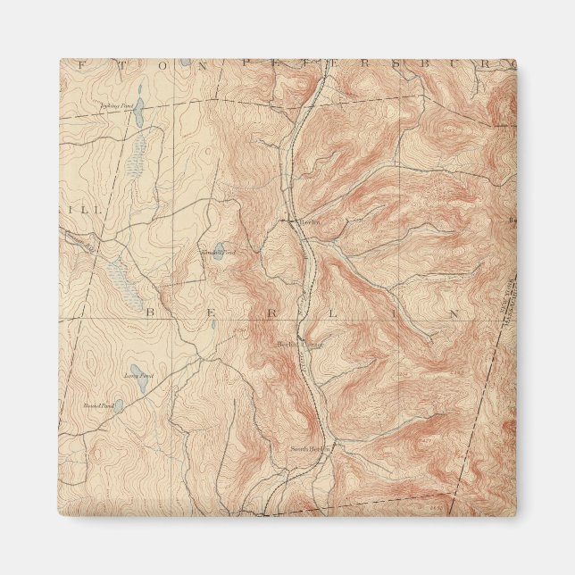 Berlin, Massachusetts Magnet (Front)