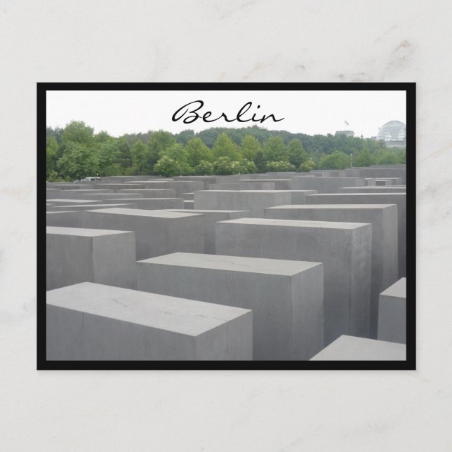 berlin memorial postcard (Front)
