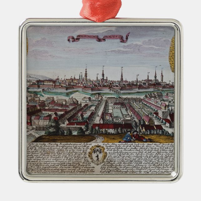 Berlin Metal Tree Decoration (Front)