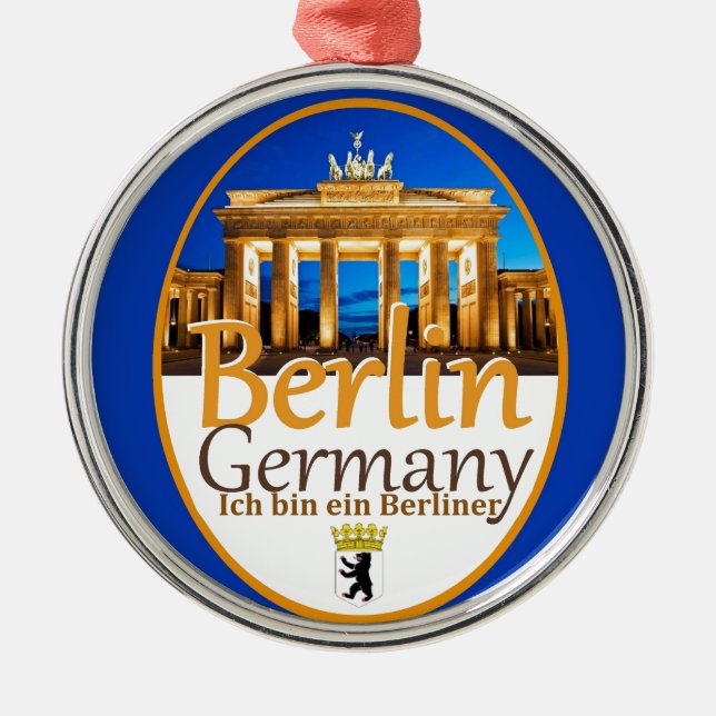 BERLIN METAL TREE DECORATION (Front)