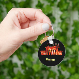 Berlin Nightlife personalised Key Ring