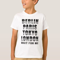 Berlin Paris Tokyo London Cities City Funny Gift