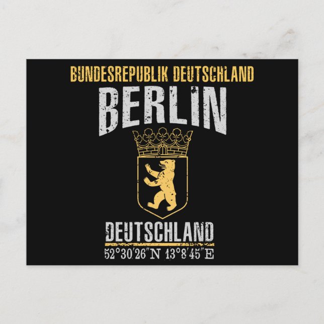Berlin Postcard (Front)
