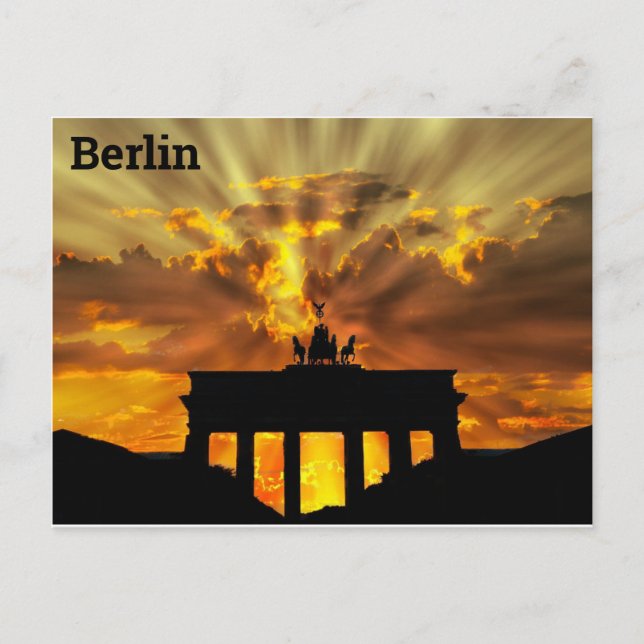 Berlin Postkarte Postcard (Front)