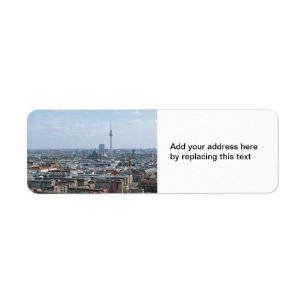 Berlin Return Address Label