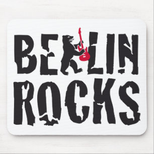 Berlin rocks mouse pad