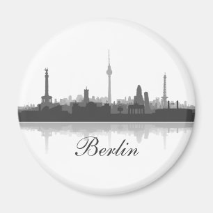 Berlin Skyline refrigerator Magnet