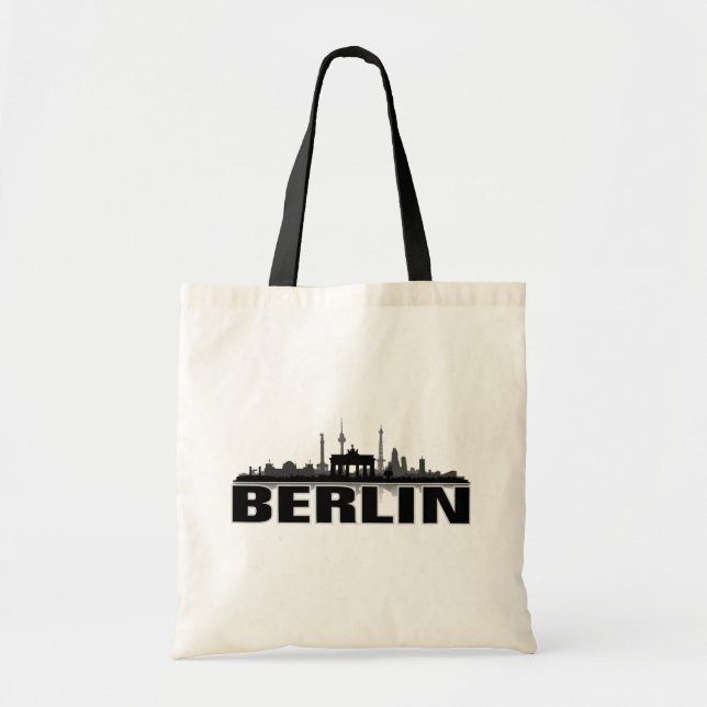 Berlin Stadt Skyline - Gift Idea Tote Bag (Front)