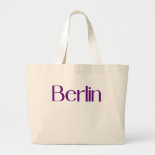 BERLIN T-Shirt Large Tote Bag
