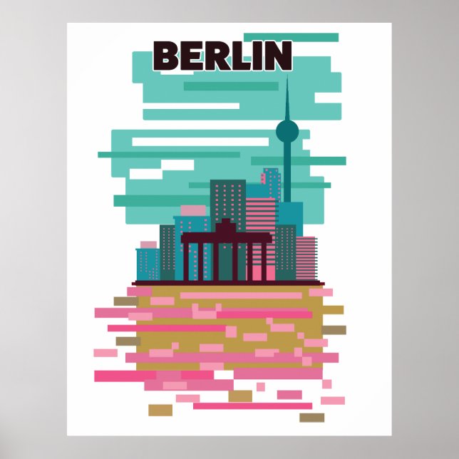 Berlin Travel poster (Front)