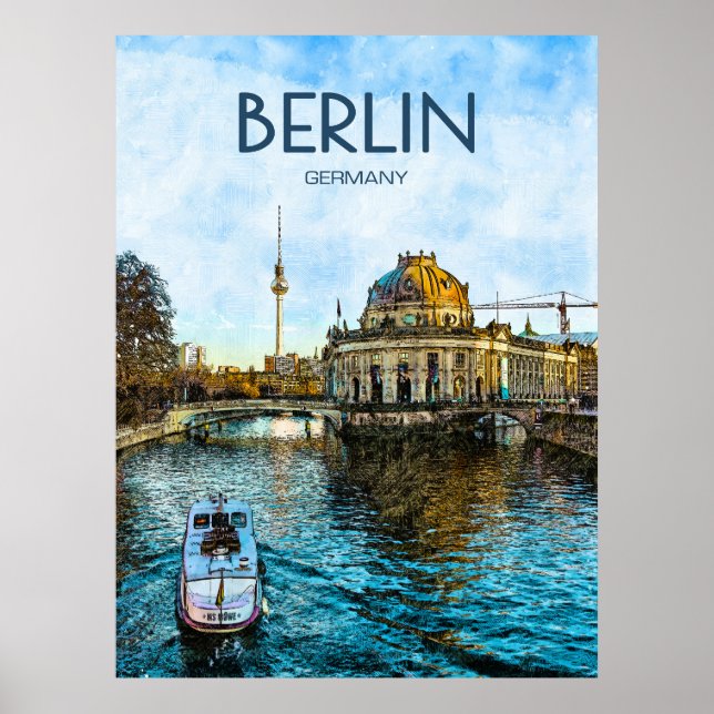 Berlin Travel Poster (Front)