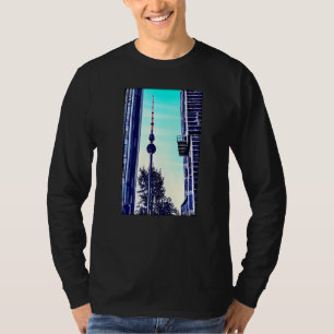 Berlin TV Tower Berlin City Street Sight Landmark T-Shirt