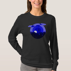 Berlin Tv Tower Night In The Forest Souvenir Germa T-Shirt