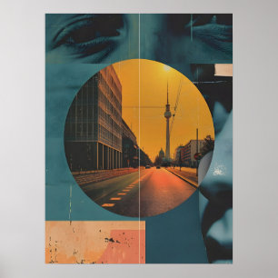 Berlin Vintage Art Poster